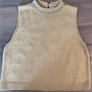 Zara Cream Knit Top